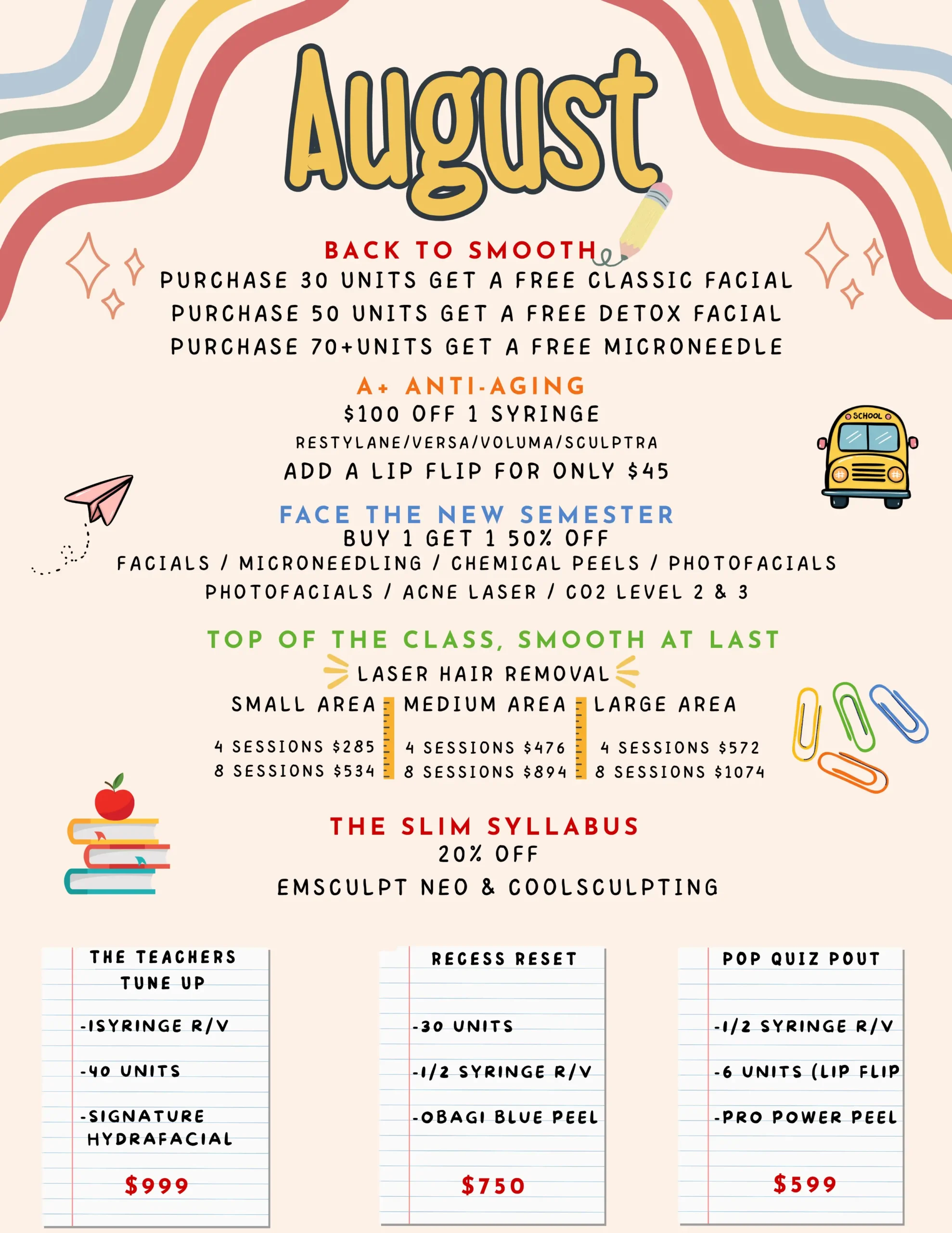 MONTHLY SPECIALS scaled