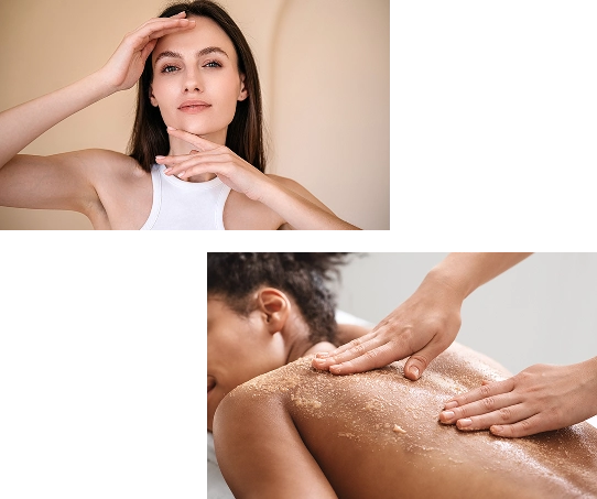 Woman framed in hands showcasing glowing face after facial service in Yuma, AZ | Amara Rejuve Medical Spa & Laser